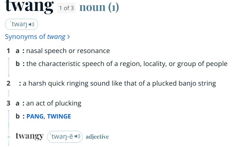 It Started with a “Twang”